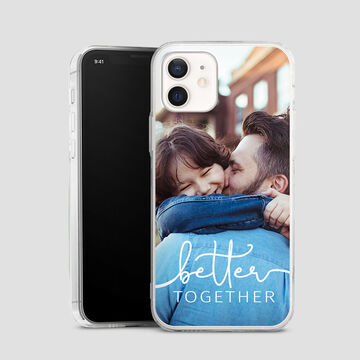 pet photo printed onto hard shell phone case